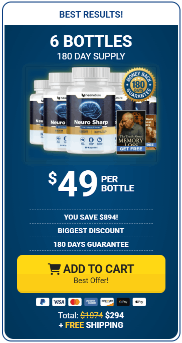 Order Neuro Sharp 6 Bottles
